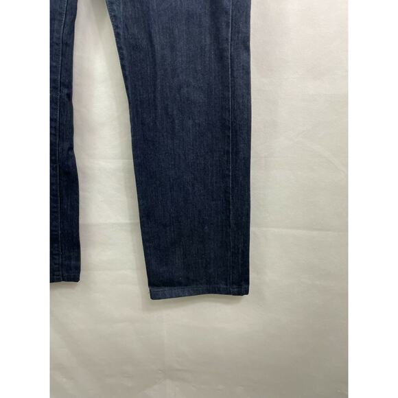 Nine West Broadway jeans size 6 waist 27 bootcut dark denim wash cotton blend - Picture 14 of 16